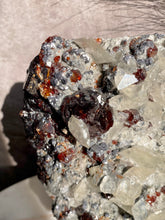 Load image into Gallery viewer, Gem Sphalerite, Galena, Calcite & Quartz M (Large)