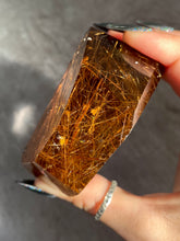 Load image into Gallery viewer, Rutile & Lodolite in Quartz Freeform W