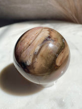 Load image into Gallery viewer, Petrified Wood Sphere H