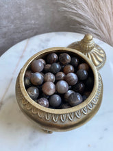 Load image into Gallery viewer, High Quality Black Moonstone & Sunstone Mini Spheres