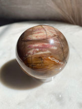 Load image into Gallery viewer, Petrified Wood Sphere H