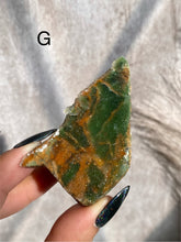 Load image into Gallery viewer, Chrome Chalcedony Specimen A-H (Small)
