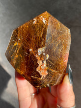 Load image into Gallery viewer, Rutile & Lodolite in Quartz Freeform W