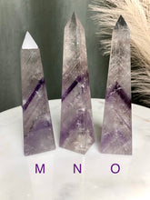 Load image into Gallery viewer, Phantom Amethyst Obelisk Towers (J-R)