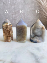 Load image into Gallery viewer, Druzy Agate Towers (A-I)