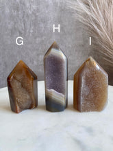 Load image into Gallery viewer, Druzy Agate Towers (A-I)