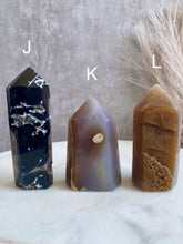 Load image into Gallery viewer, Druzy Agate Towers (J-Q)