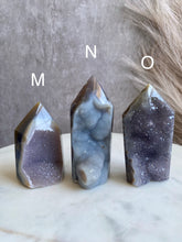Load image into Gallery viewer, Druzy Agate Towers (J-Q)