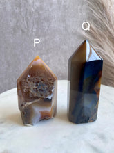 Load image into Gallery viewer, Druzy Agate Towers (J-Q)