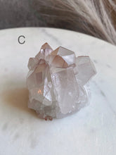 Load image into Gallery viewer, Hematite & Lithium Quartz Clusters (A-D)