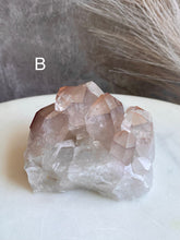 Load image into Gallery viewer, Hematite & Lithium Quartz Clusters (A-D)