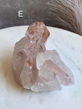 Load image into Gallery viewer, Hematite & Lithium Quartz Clusters (E-G)