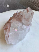 Load image into Gallery viewer, Hematite & Lithium Quartz Clusters (E-G)