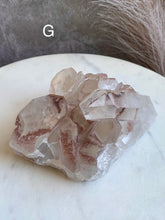 Load image into Gallery viewer, Hematite & Lithium Quartz Clusters (E-G)