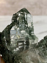 Load image into Gallery viewer, himalayan quartz cluster, chlorite phantom quartz, rutile quartz, elestial quartz