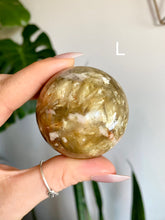 Load image into Gallery viewer, Gem Muscovite Spheres (I-P)