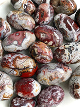 Load image into Gallery viewer, Mexican Red Lace Agate Tumbles