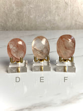 Load image into Gallery viewer, Natural, High Quality Fire Quartz Palm Stones