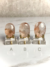 Load image into Gallery viewer, Natural, High Quality Fire Quartz Palm Stones