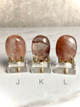 Load image into Gallery viewer, Natural, High Quality Fire Quartz Palm Stones