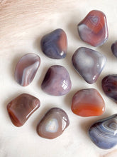 Load image into Gallery viewer, Grey Botswana Agate Tumble Set - Twilight