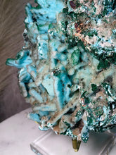 Load image into Gallery viewer, Chrysocolla after Malachite Pseudomorph K (XL)