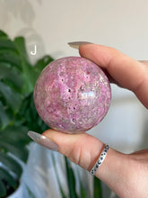 Load image into Gallery viewer, Rare Cobaltoan Calcite Spheres (J-Q)