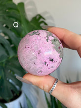 Load image into Gallery viewer, Rare Cobaltoan Calcite Spheres (J-Q)