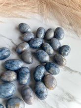 Load image into Gallery viewer, Blue opal crystal, blue opal tumbled, group