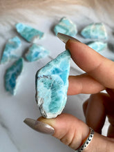 Load image into Gallery viewer, Semi-polished Larimar
