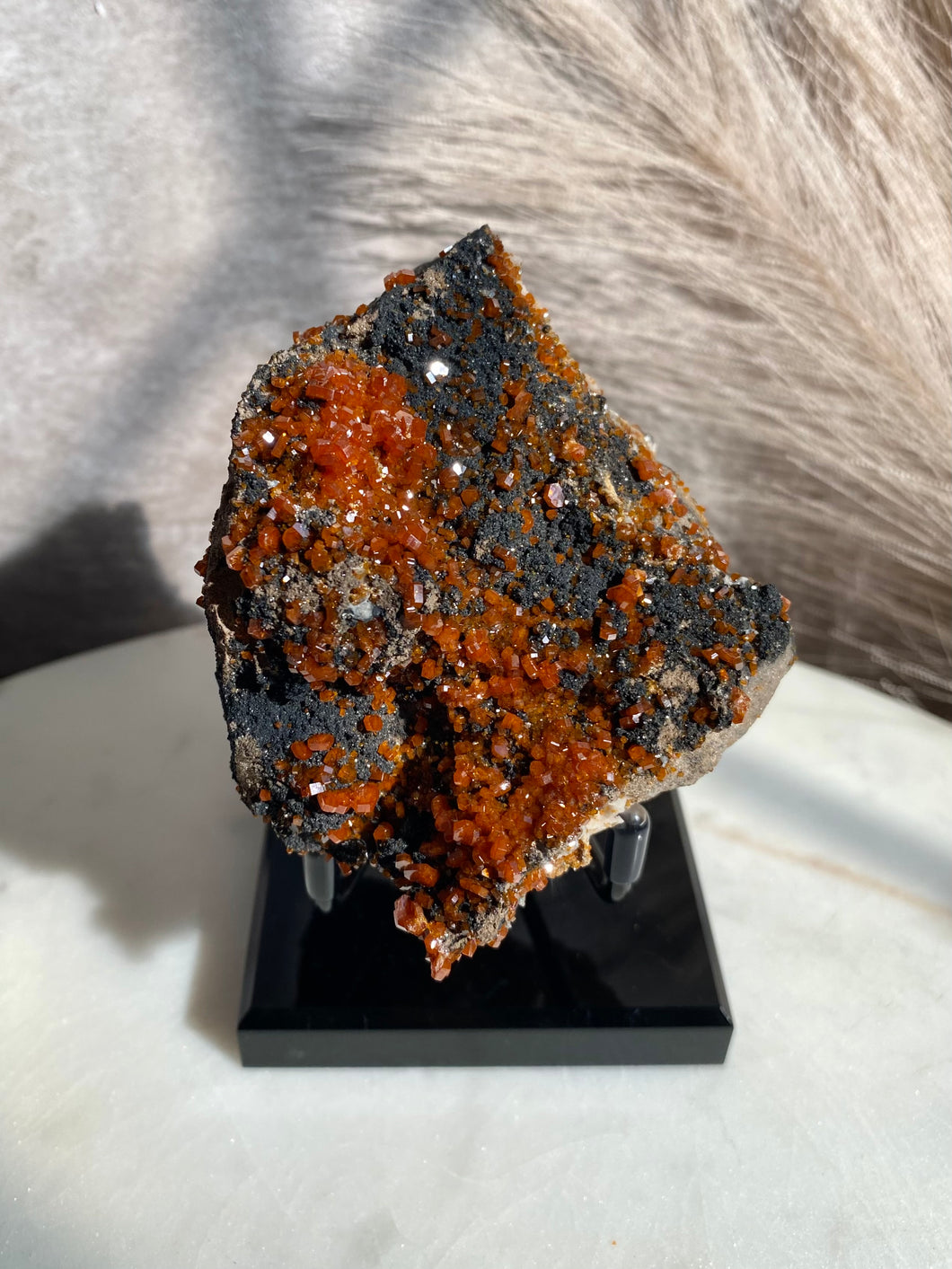 Vanadinite on Barite H