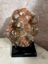 Load image into Gallery viewer, Red Pagoda ‘Benz’ Calcite with Pyrite J
