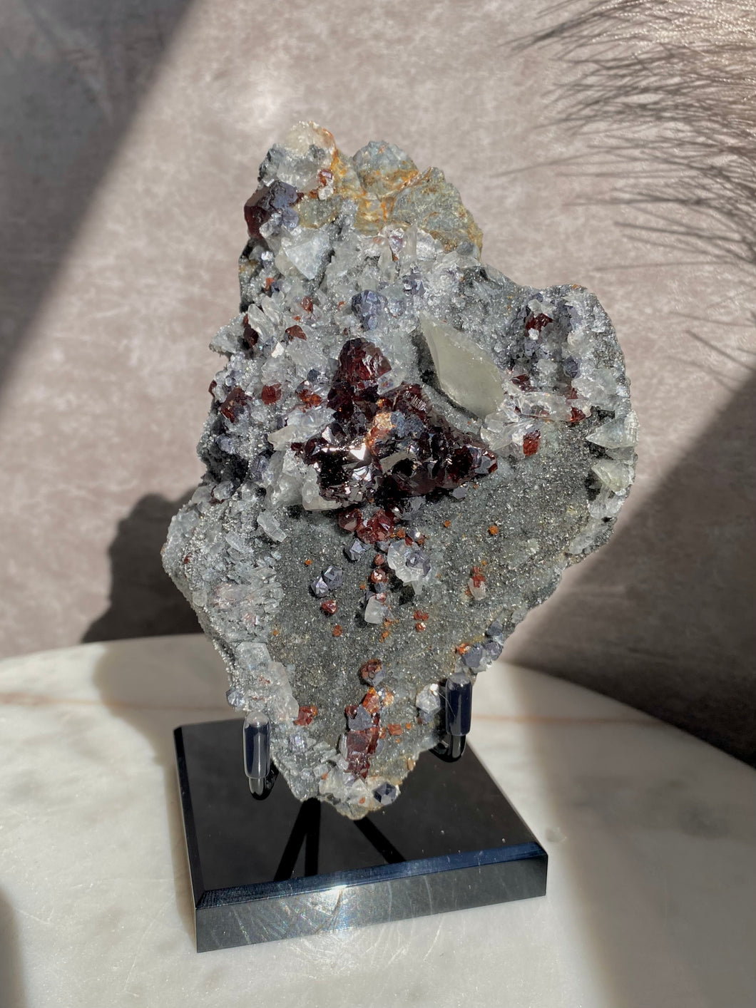 Gem Sphalerite, Galena, Calcite & Quartz G (Large)