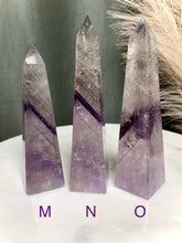 Load image into Gallery viewer, Phantom Amethyst Obelisk Towers (J-R)
