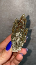 Load image into Gallery viewer, Feather Calcite with Chalcopyrite B
