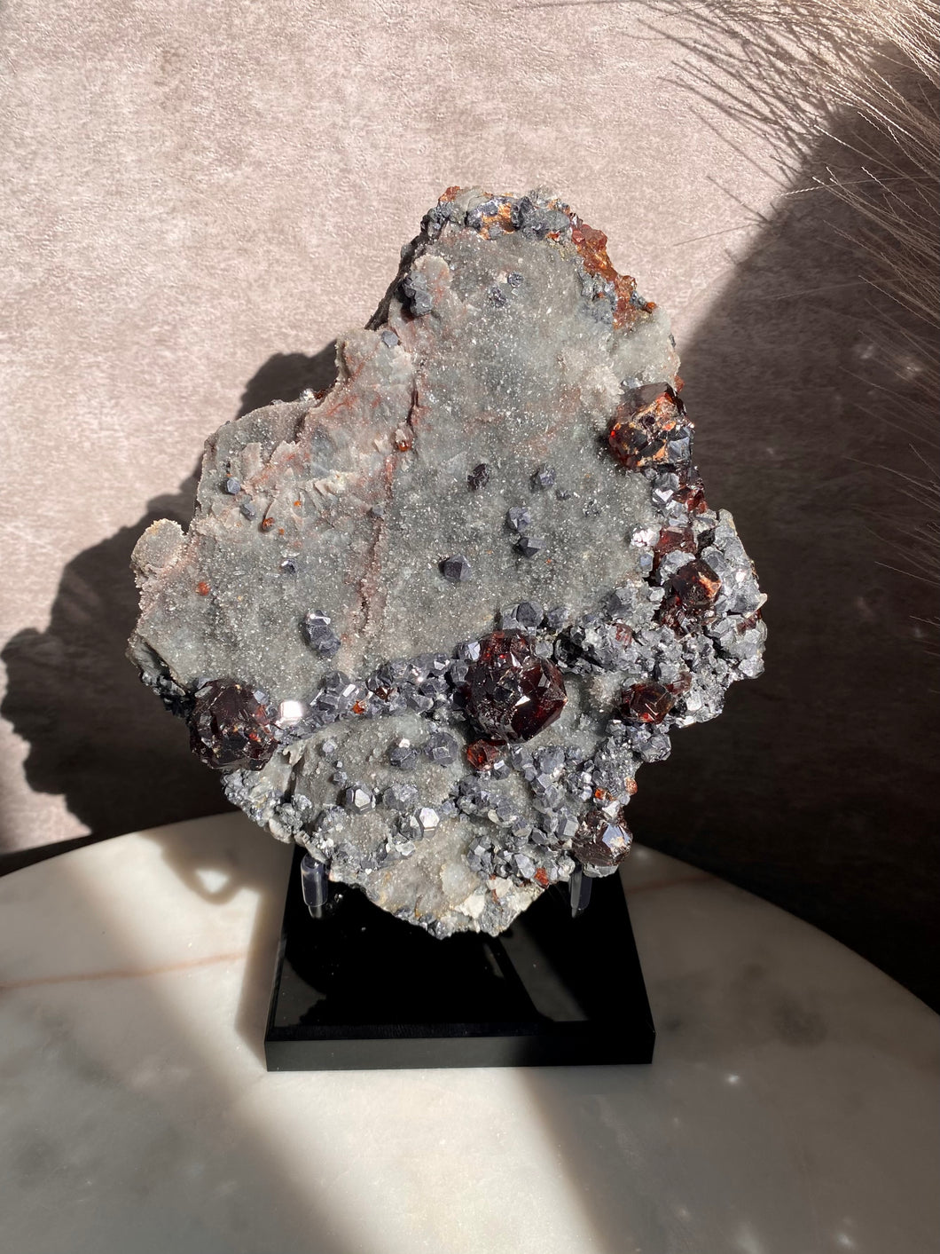 Gem Sphalerite, Galena, Calcite & Quartz L (Large)