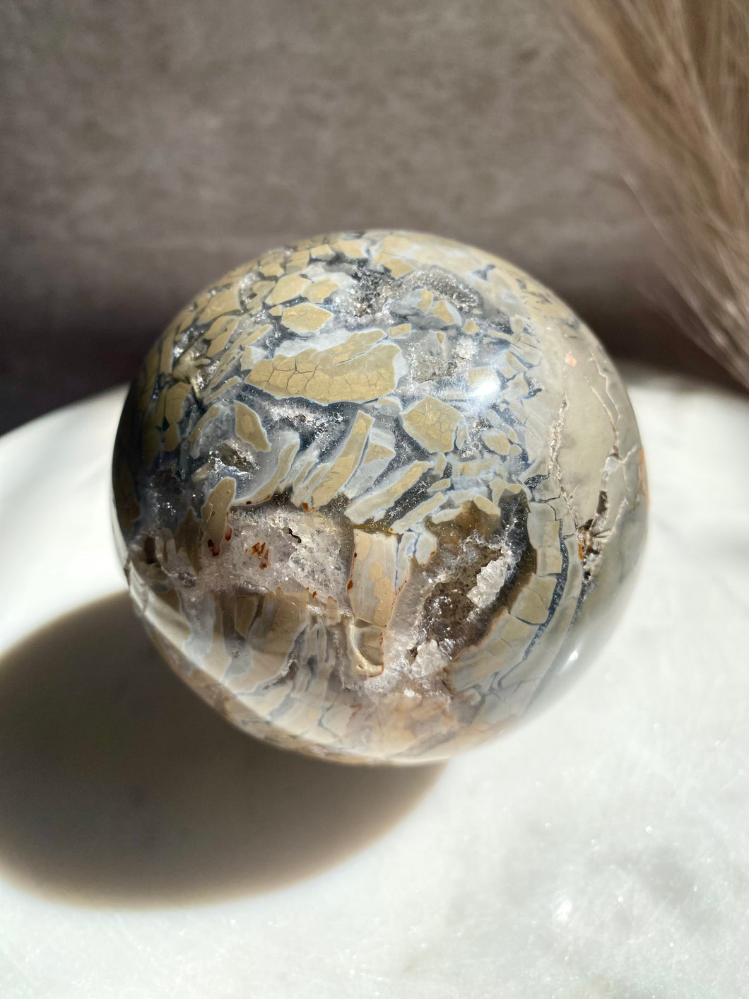Ibis (Brecciated) Jasper Sphere F (Large)