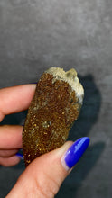 Load image into Gallery viewer, Feather Calcite with Chalcopyrite K
