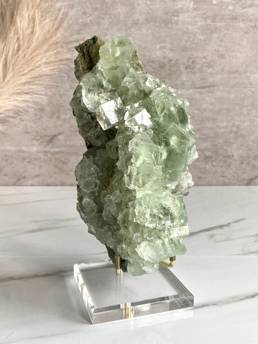 Green Glass Phantom Fluorite - Xianghualing (XXL)