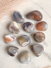 Load image into Gallery viewer, Grey Botswana Agate Tumble Set - Eccentric
