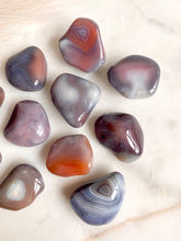 Load image into Gallery viewer, Grey Botswana Agate Tumble Set - Twilight
