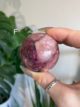 Load image into Gallery viewer, Rare Cobaltoan Calcite Spheres (A-I)
