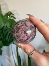 Load image into Gallery viewer, Rare Cobaltoan Calcite Spheres (J-Q)
