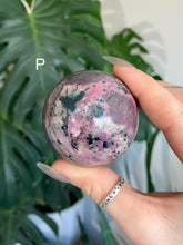 Load image into Gallery viewer, Rare Cobaltoan Calcite Spheres (J-Q)
