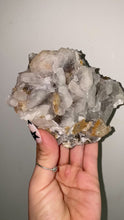 Load and play video in Gallery viewer, Orange Quartz with Sugar Calcite T (New Find)
