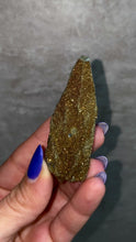 Load and play video in Gallery viewer, Feather Calcite with Chalcopyrite K
