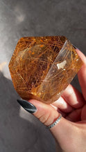 Load and play video in Gallery viewer, Rutile &amp; Lodolite in Quartz Freeform W

